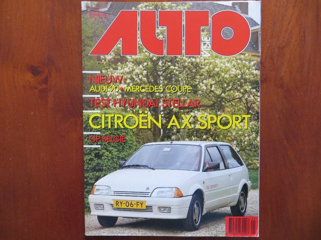 Autovisie 11 1987: Citroën AX Sport, Audi 90, Mercedes, Ophalen of Verzenden, Nieuw, Citroën