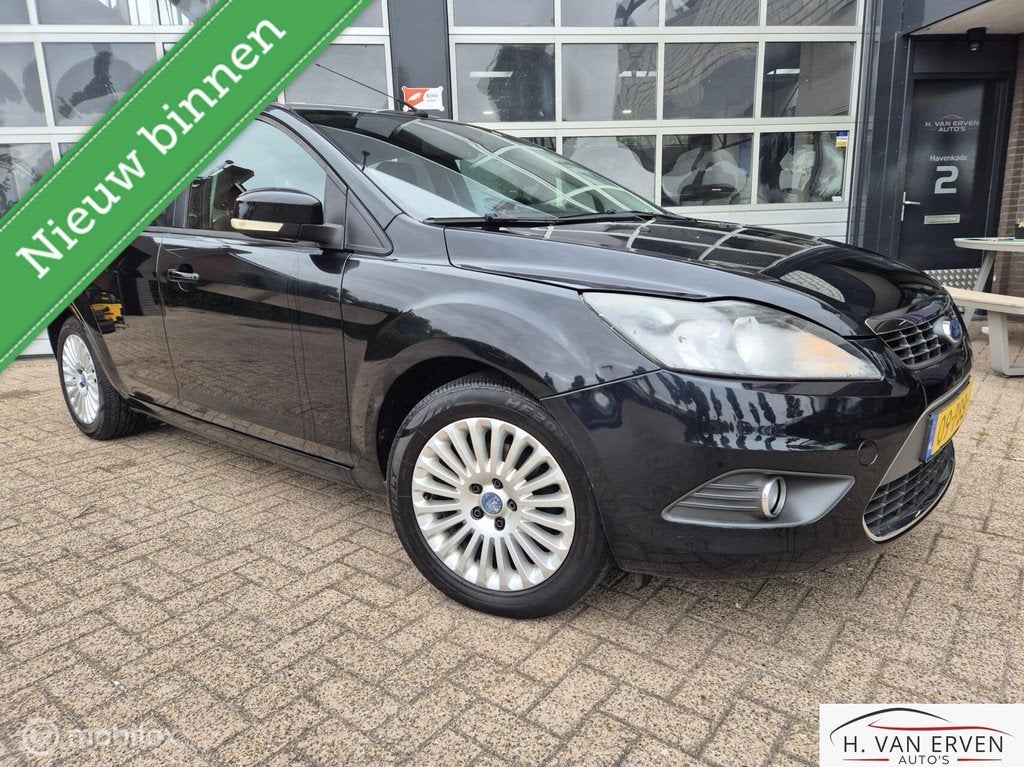 Ford Focus 1.8 Limited CLIMA CRUISE PDC NAVI, Euro 5, 4 cilinders, 1207 kg, Zwart