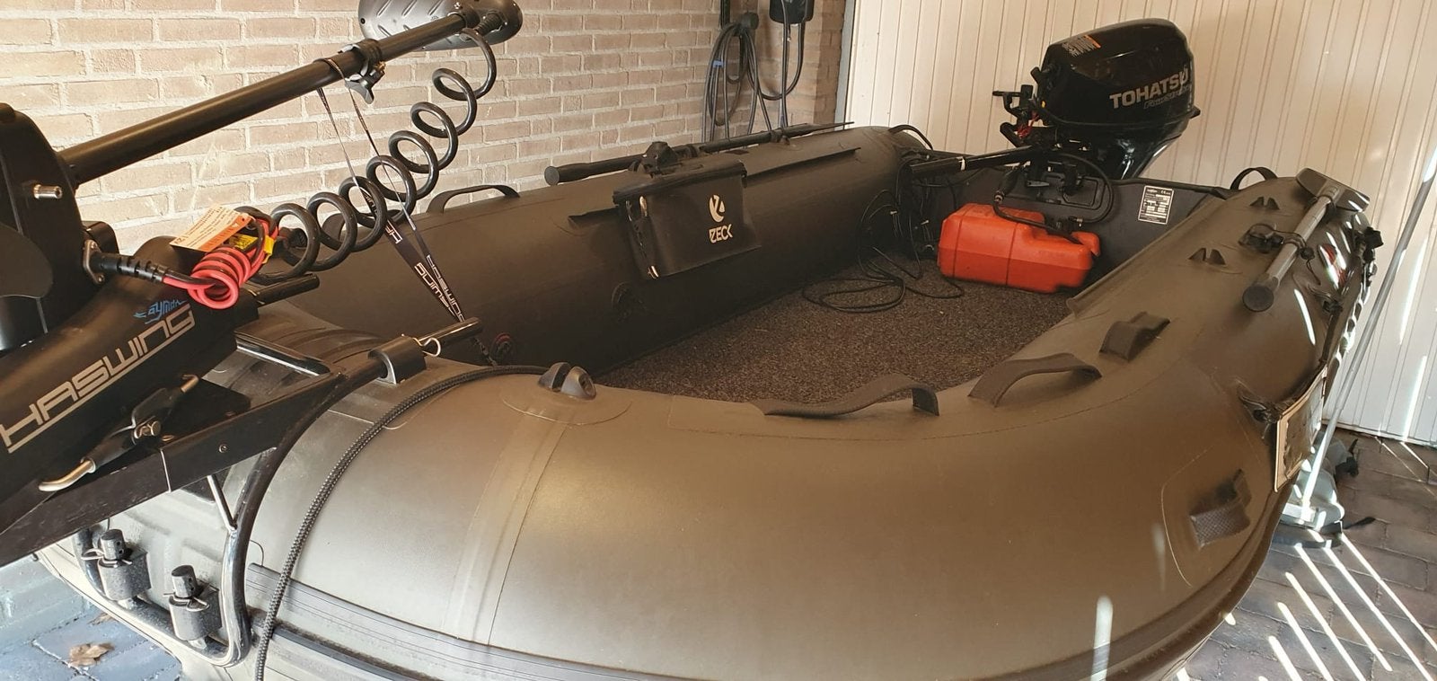 Rubberboot  Raptor 330, Aluminium, Inclusief motor, Zo goed als nieuw, Ophalen