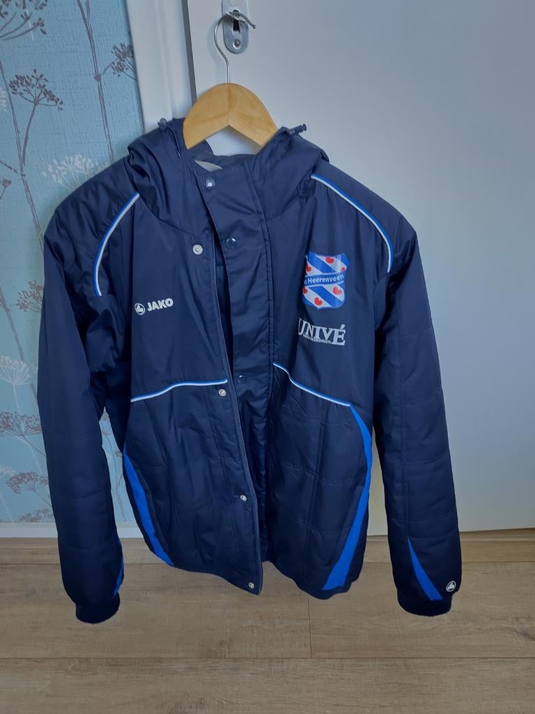SC Heerenveen jas- nog in goede staat, Blauw, Ophalen of Verzenden, Jako, Gedragen