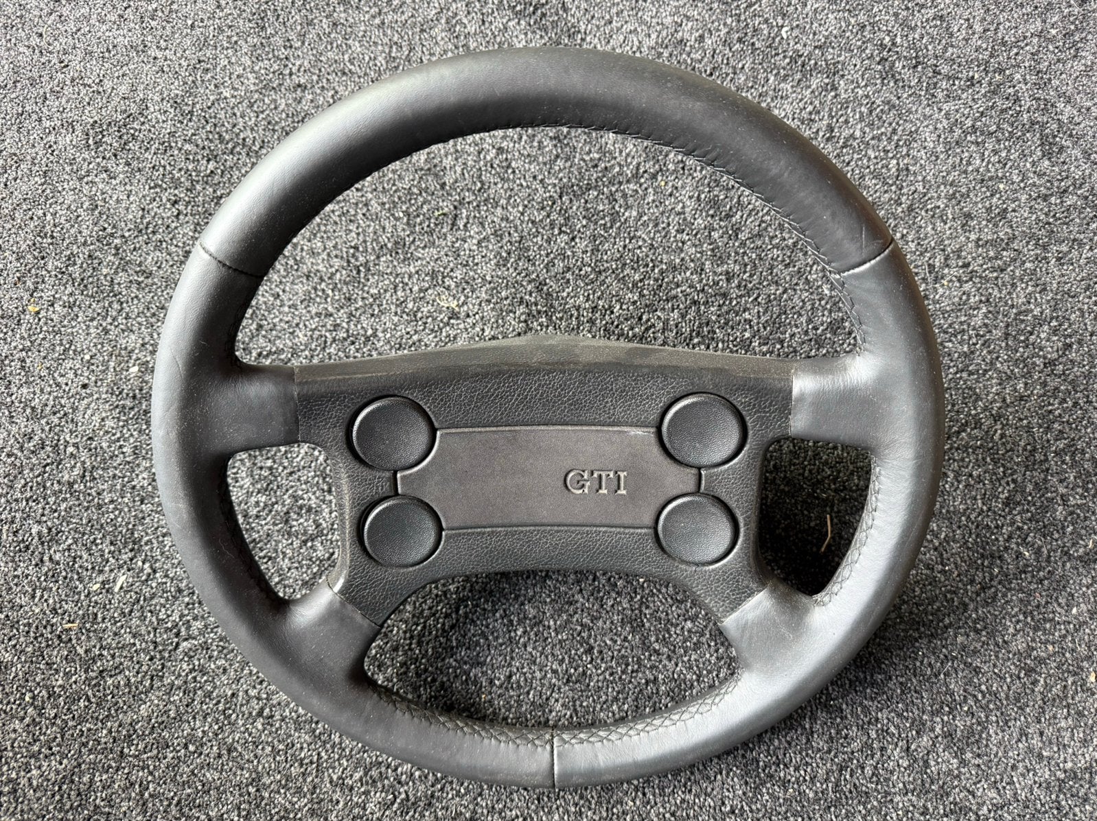 Lederen stuur Vw Golf 2 / Scirocco 2., Auto-onderdelen, Ophalen of Verzenden, Nieuw, Volkswagen
