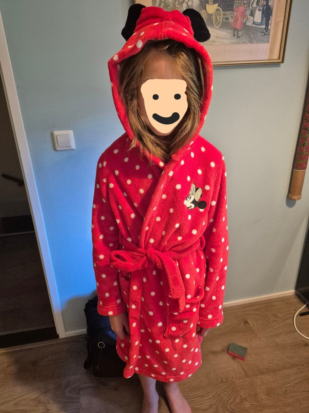 Badjas - Minni Mouse, Ophalen of Verzenden, Gebruikt, Disney, Meisje