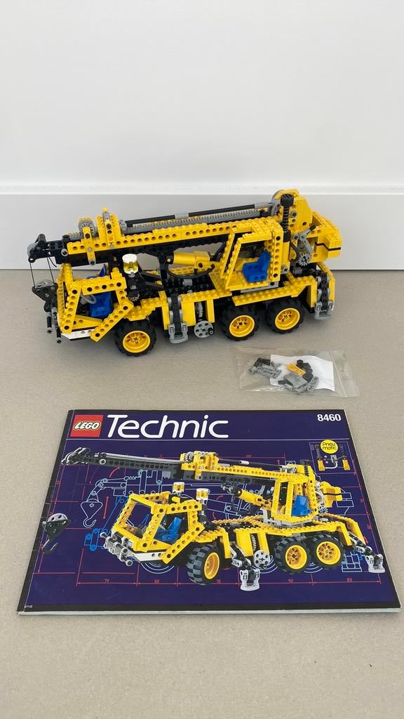 Lego 8460 Technic Kraan, Ophalen of Verzenden, Zo goed als nieuw
