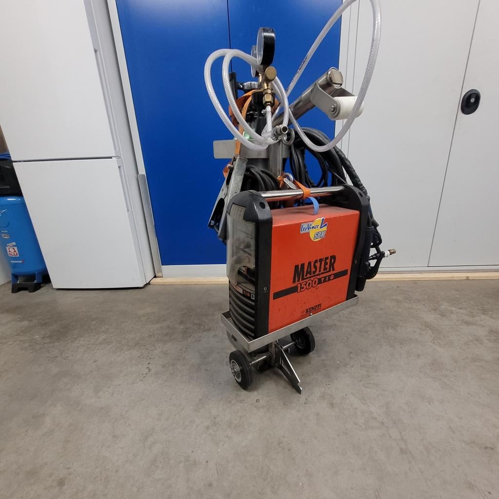 Kemppi Mastertig 1500 DC 230v, Doe-het-zelf en Verbouw, Gereedschap | Lasapparaten, Ophalen, 150 tot 250 ampère, Tig