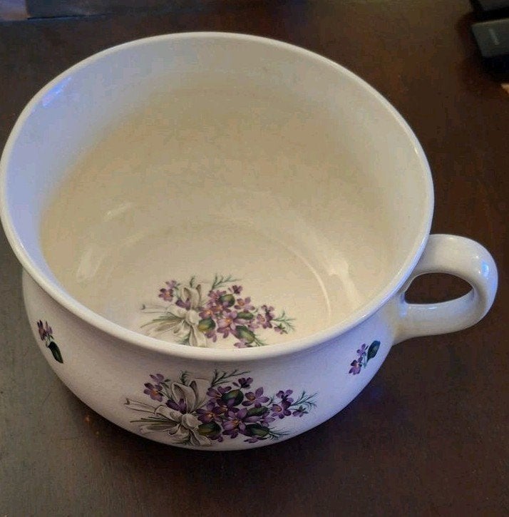 Antieke Lord Nelson Pottery Kamerpot met Bloemen, Ophalen of Verzenden