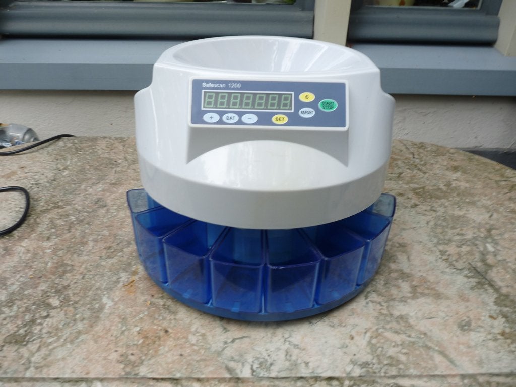SafeScan 1200 muntenteller geldtelmachine tellen sorteren, Ophalen, Sorteermachine of Telmachine