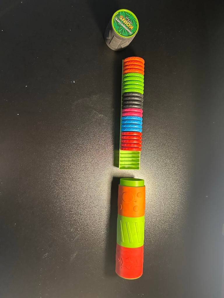 Koins verzameling met bewaarkoker, Ophalen of Verzenden, Gebruikt