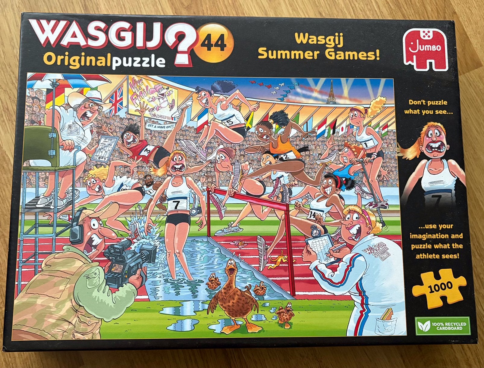 Wasgij Original 44 Wasgij Summer Games, Ophalen of Verzenden, 500 t/m 1500 stukjes, Zo goed als nieuw, Legpuzzel