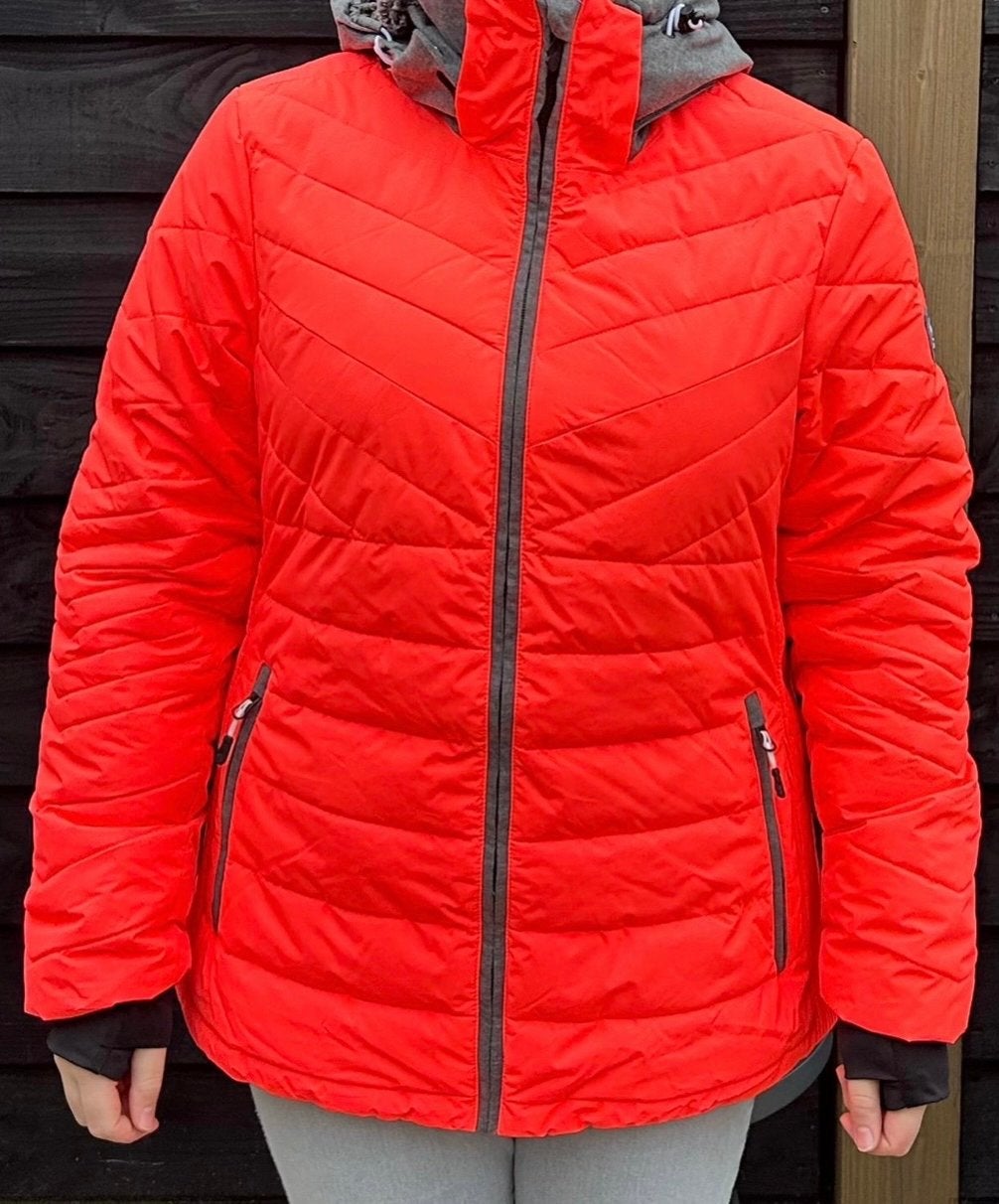 Falcon Technical Equipment Dames Jas - Neon Oranje, Kleding | Dames, Ophalen of Verzenden, Zo goed als nieuw, Maat 46/48 (XL) of groter