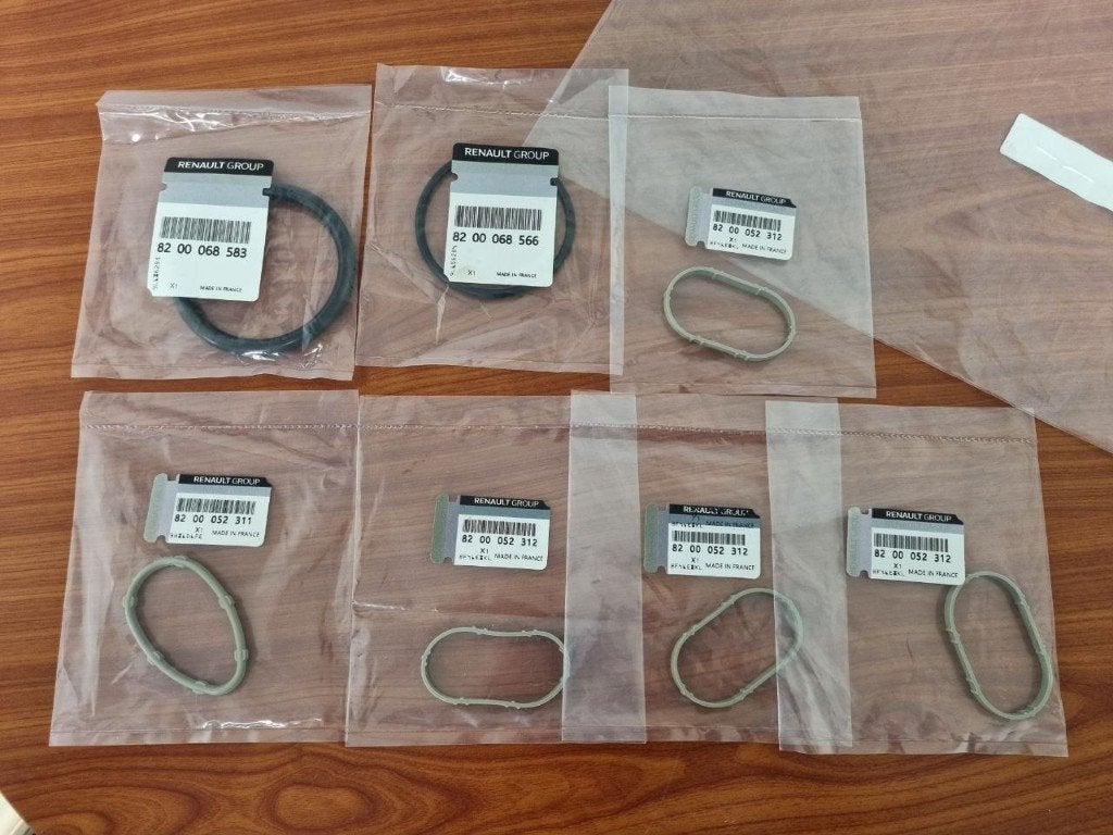 Set originele inlaatspruitstukpakkingen voor Renault, Ophalen of Verzenden, Nieuw, Renault