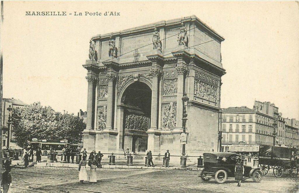 701-475-027 Marseille  Porte d Aix, Verzenden, Voor 1920, Frankrijk