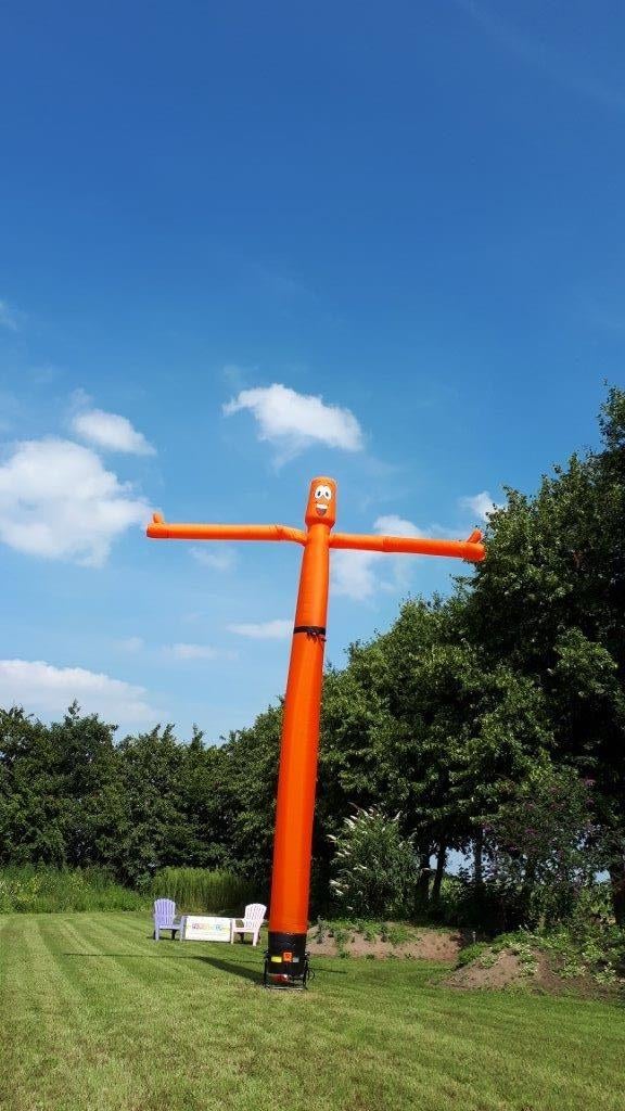 Oranje Dancer 6 meter van skytubes Shop Vinkel NB, Ophalen of Verzenden, Nieuw, Versiering, Oranje of Koningsdag
