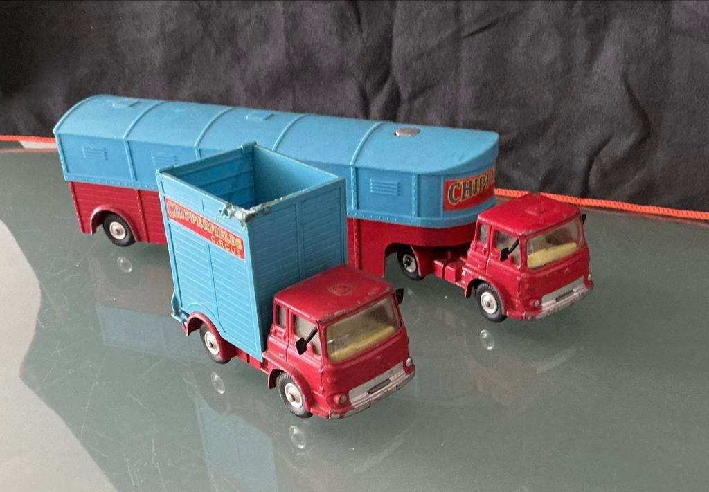 Corgi Toys Chipperfields Circus Vrachtwagens 1:43, Hobby en Vrije tijd, Ophalen of Verzenden, Gebruikt, Bus of Vrachtwagen, Corgi