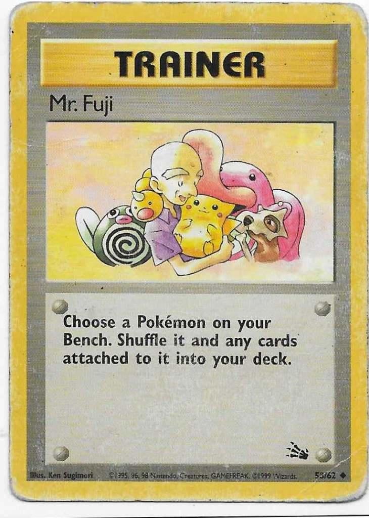 Pokemon kaarten - Trainer Fossil-set, Ophalen of Verzenden