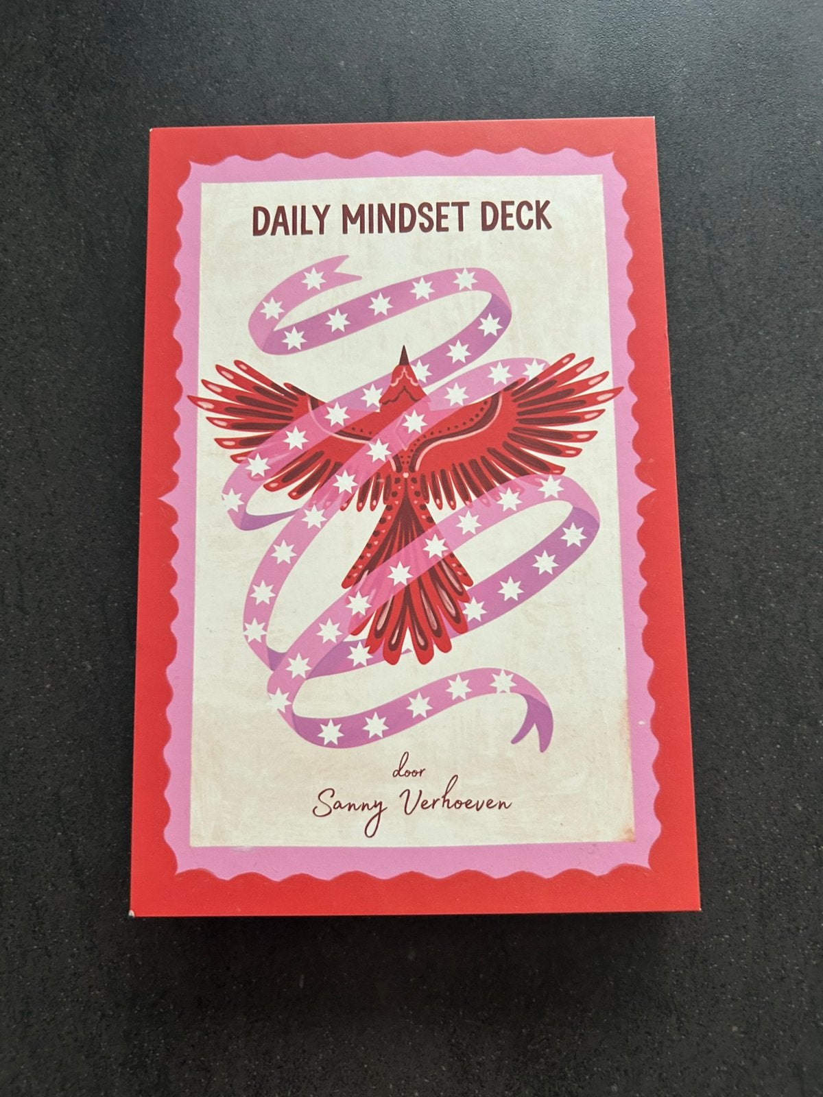 Daily Mindset Deck - Sanny Verhoeven, Boeken, Ophalen of Verzenden, Zo goed als nieuw, Tarot of Kaarten leggen, Overige typen
