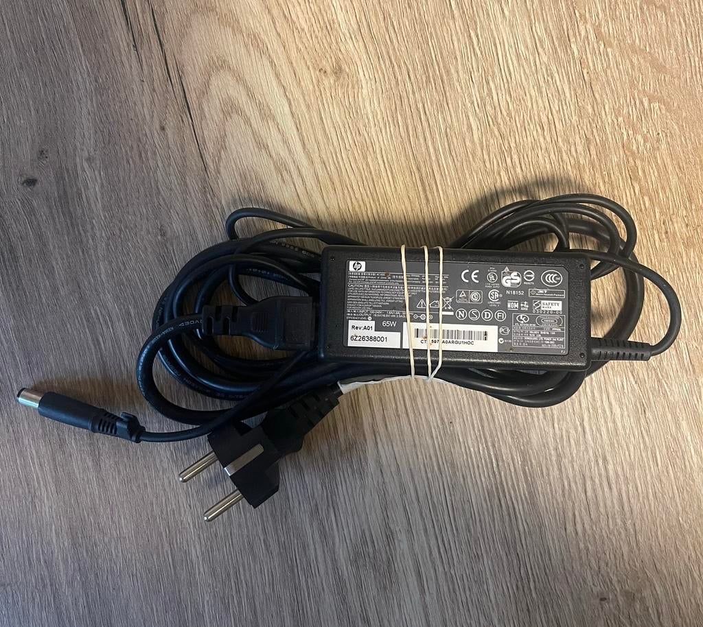 HP Laptop Adapter 65W – orgineel, Ophalen of Verzenden, Zo goed als nieuw