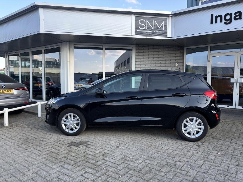 Ford Fiesta 1.0 EcoB. Active (bj 2019), Gebruikt, Euro 6, Zwart, Handgeschakeld