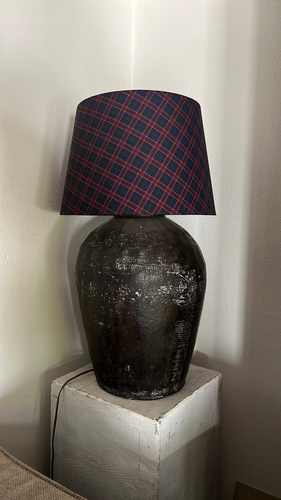 Tierlantijn (Frezoli) kruiklamp 2 stuks, Ophalen, Zo goed als nieuw, Rond