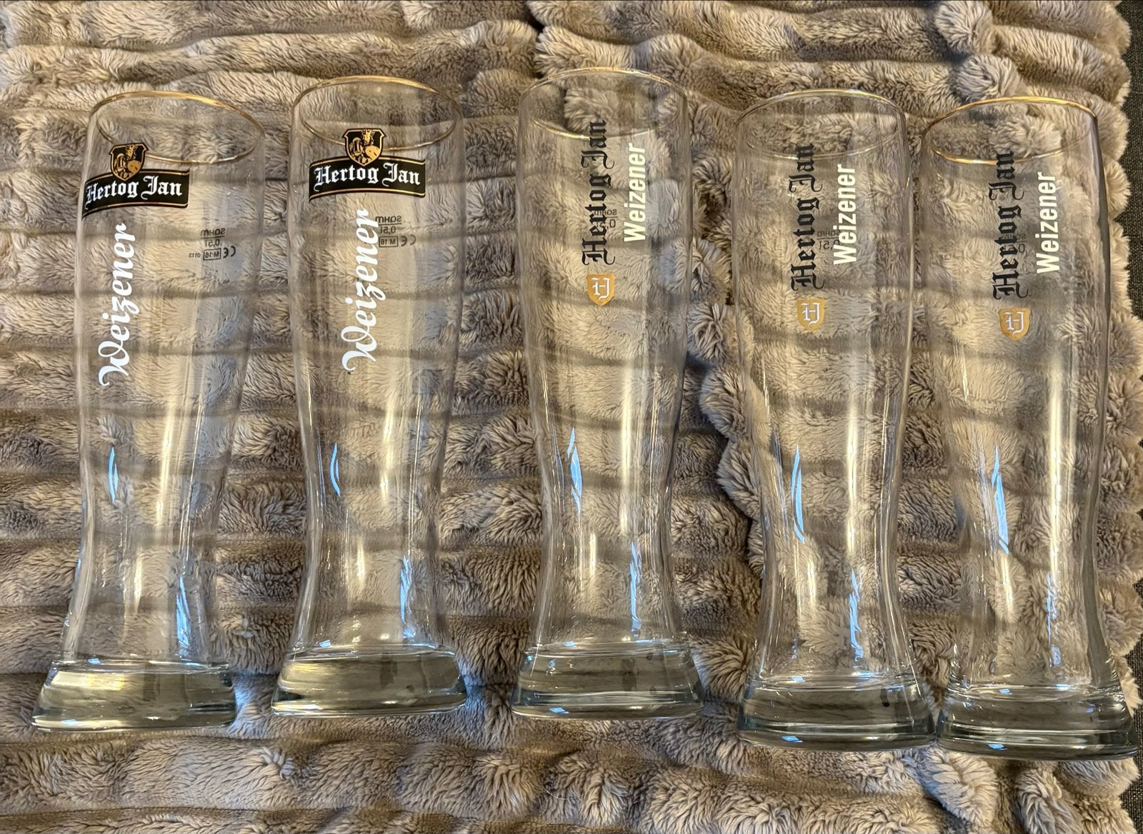 Hertog Jan Weizener glazen - 0,5 Liter, Ophalen, Gebruikt