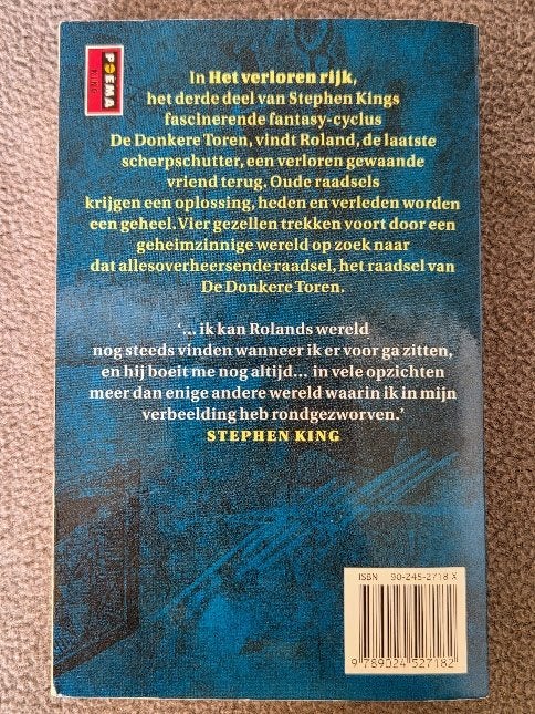 Het verloren rijk - Stephen King, Boeken, Ophalen of Verzenden, Gelezen, Stephen King