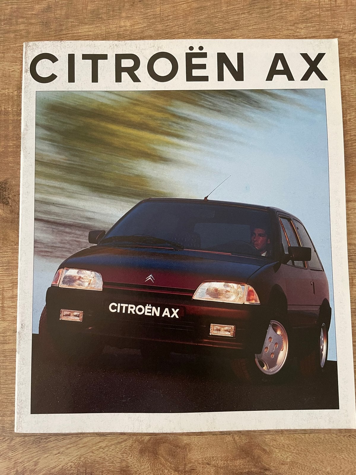 Citroën AX Brochure - Origineel uit 1992, Ophalen of Verzenden, Zo goed als nieuw, Citroën