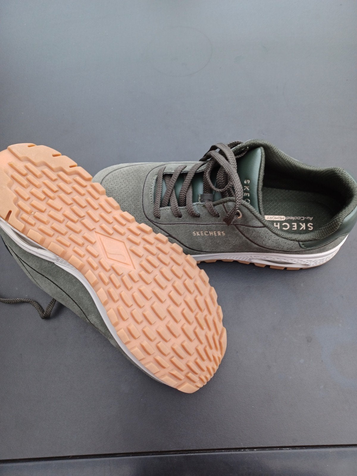 zgan skechers groen mt 40, Ophalen, Zo goed als nieuw, Groen, Sneakers of Gympen