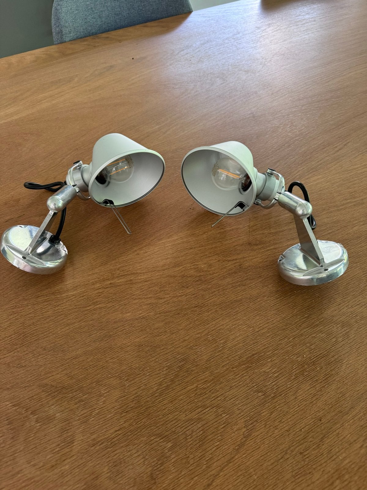 Artemide Tolomeo wandlampen - set van 2, Ophalen, Gebruikt, Metaal
