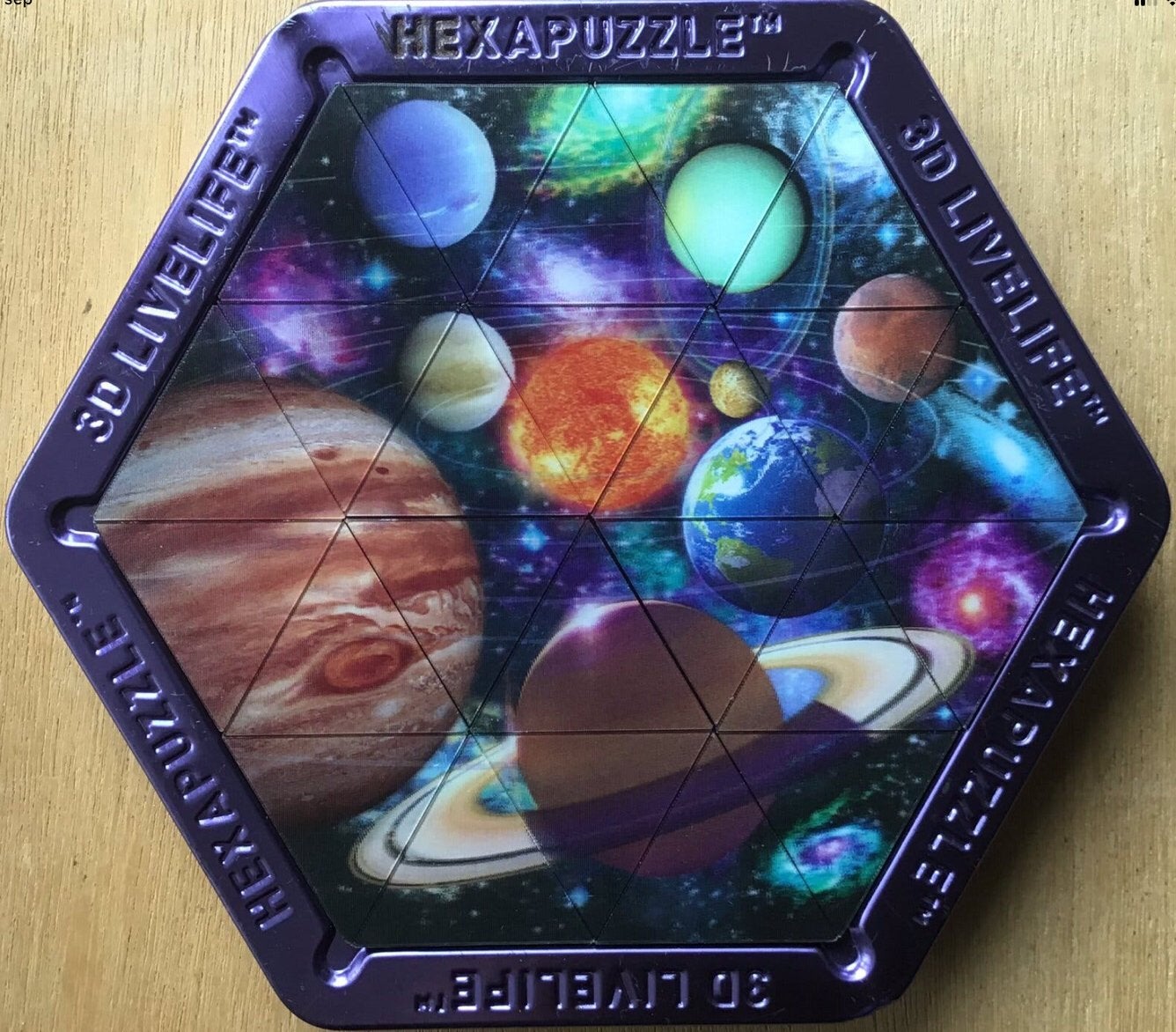 Hexapuzzel ‘You are Here’ - David Penfound - ZGAN, Ophalen of Verzenden, Minder dan 500 stukjes, Zo goed als nieuw, Legpuzzel