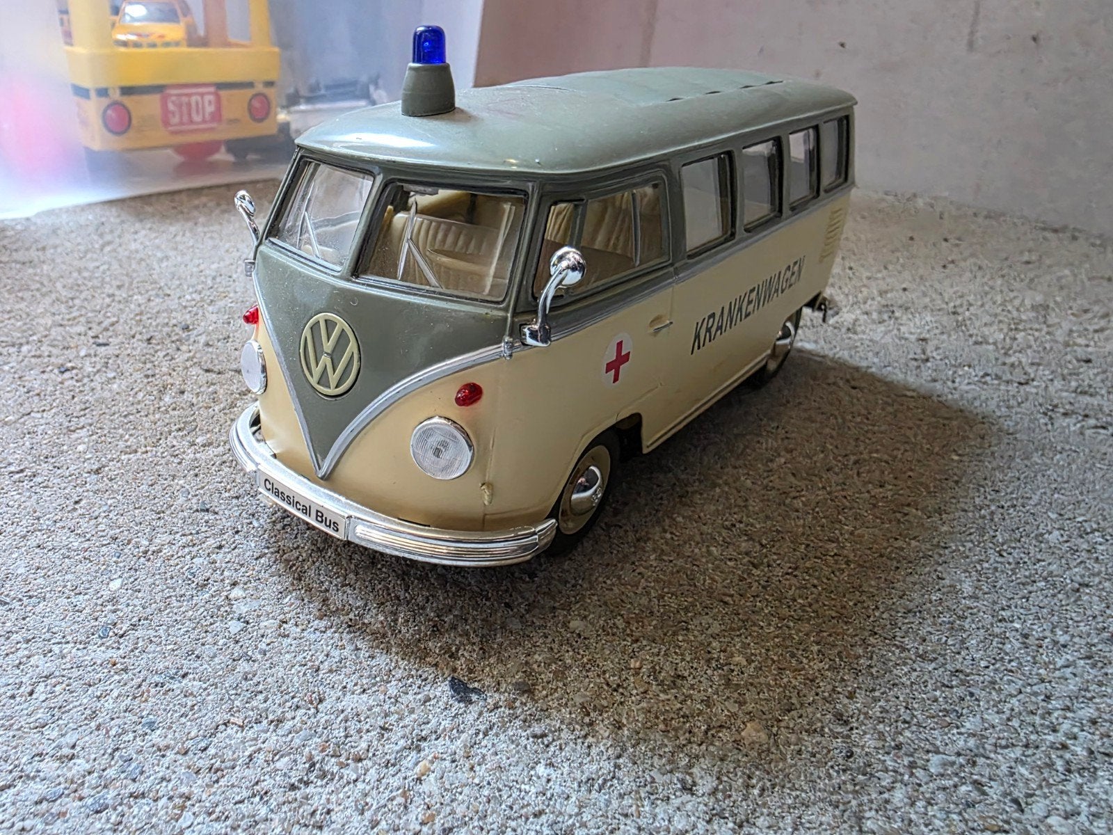 Welly VW T1 (1962) Krankenwagen 1/36, Ophalen of Verzenden, Groter dan 1:32, Auto, Overige merken