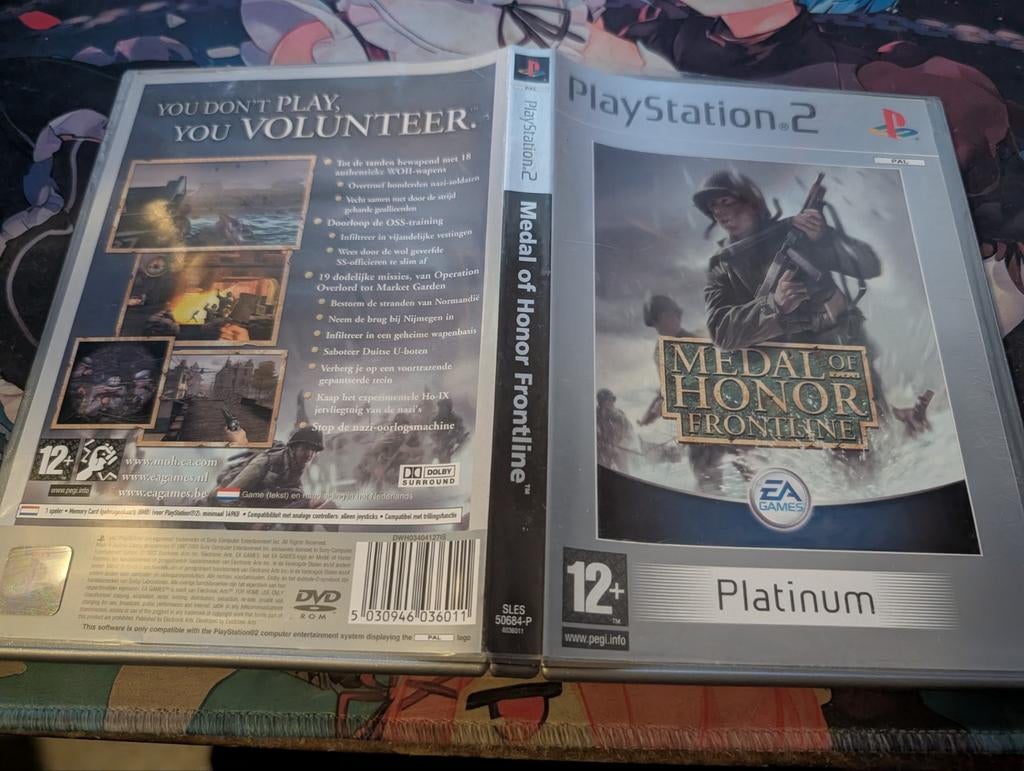 Medal of Honor Frontline - PlayStation 2 (PS2), Gebruikt, Shooter, 1 speler, Ophalen of Verzenden
