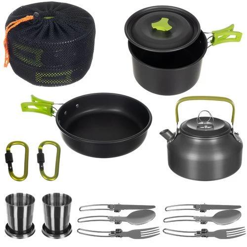 Camping Outdoor Kookset Pannen Pannenset, Ophalen of Verzenden, Nieuw