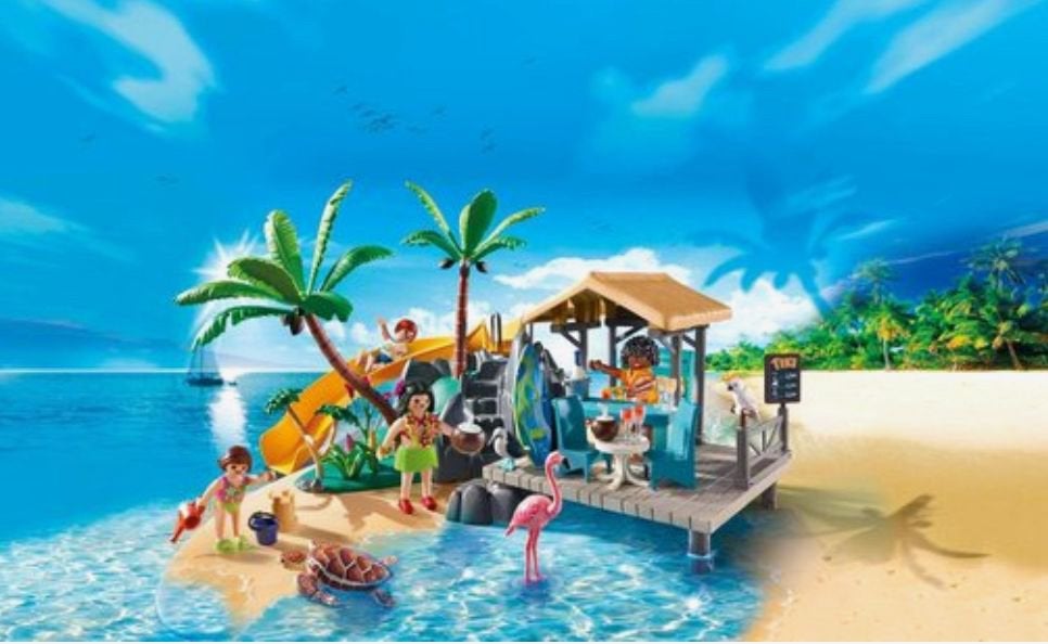 Vakantie Cruise Schip, Gymzaal Tropisch eiland met glijbaan, Ophalen, Gebruikt
