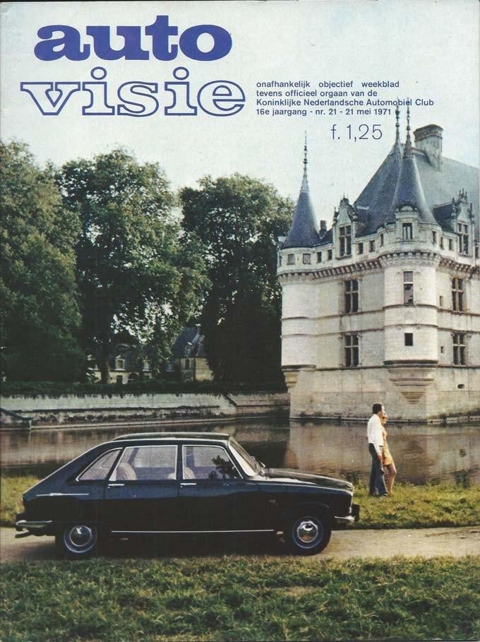 Autovisie 21 1971 : Saab Sonett III - Vauxhall Viva, Ophalen of Verzenden, Gelezen, Algemeen