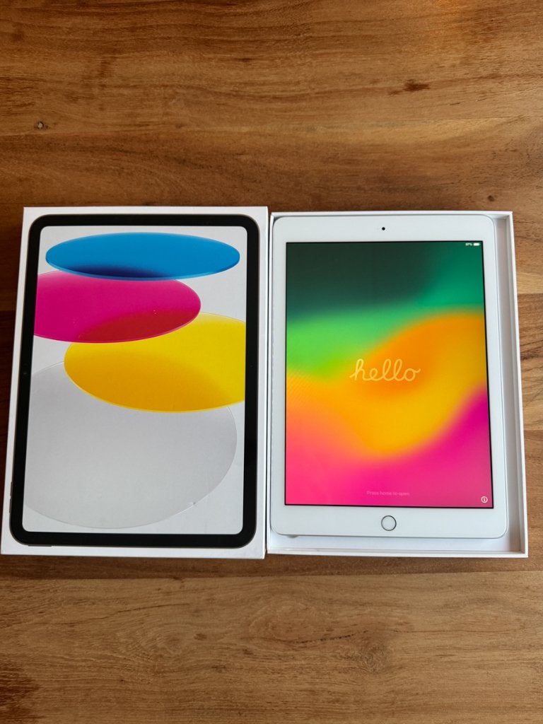 iPad 6e generatie 128 GB z.g.a.n., Computers en Software, Apple iPads, Zo goed als nieuw, Apple iPad, Wi-Fi, 10 inch, 128 GB, Grijs