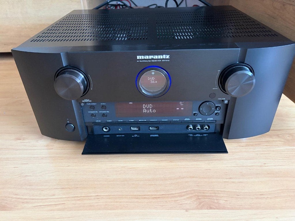 Marantz 7010, afstandsbediening audyssey mic. wifi antennen, Audio, Tv en Foto, Versterkers en Receivers, Ophalen, Gebruikt, Marantz
