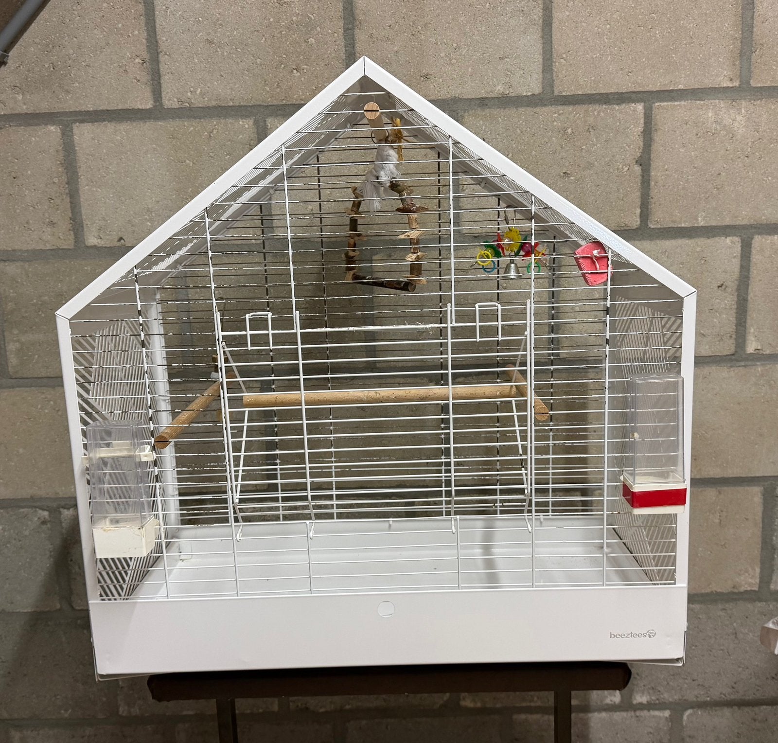 Leuk model vogelkooi, Dieren en Toebehoren, Ophalen, Gebruikt, Metaal, Vogelkooi