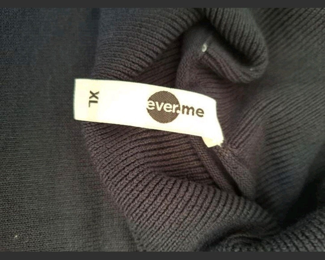 Everme Coltrui Donkerblauw met Gouden Knopen Mouwen XL, Zwart, Maat 46/48 (XL) of groter, Ophalen of Verzenden, Zo goed als nieuw
