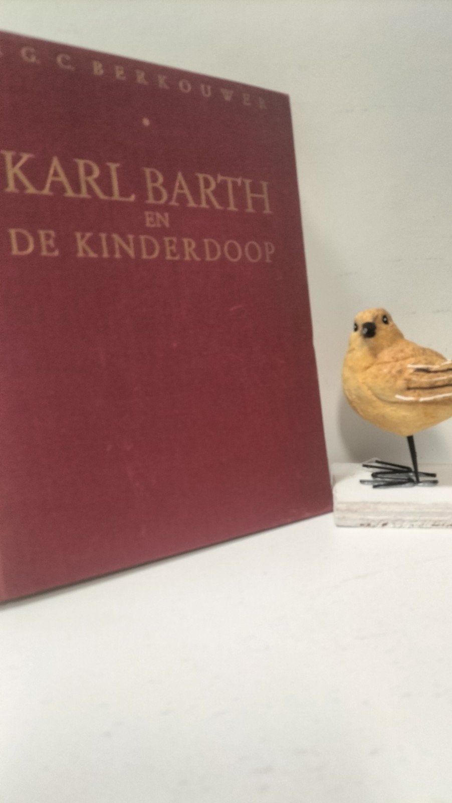 Berkouwer, Dr. G.C.; Karl Barth en de kinderdoop, Boeken, Ophalen of Verzenden, Gelezen, Christendom | Protestants