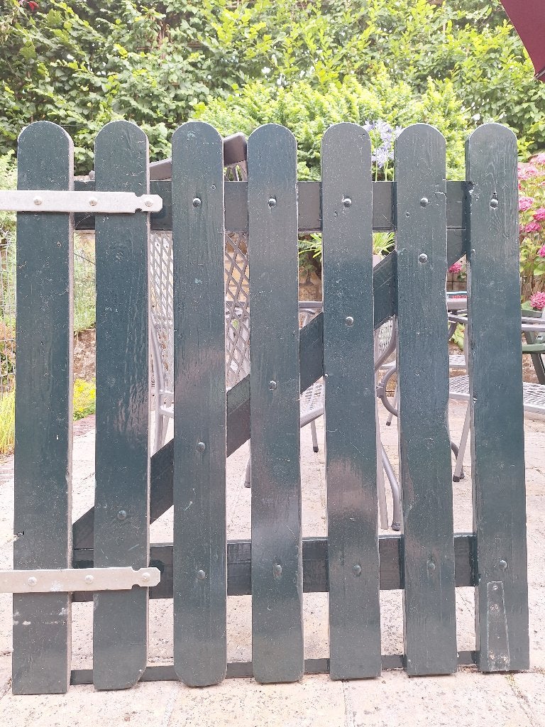 Houten hekje, Ophalen, Gebruikt, Hout, Tuinhek