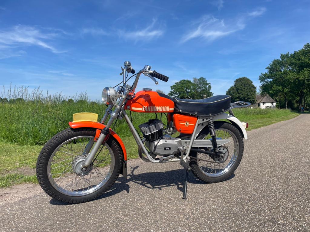 Fantic P6 Turismo TX 121 oldtimer brommer kreidler zundapp S, Fietsen en Brommers, Maximaal 45 km/u, 49 cc, 4 versnellingen, Ophalen