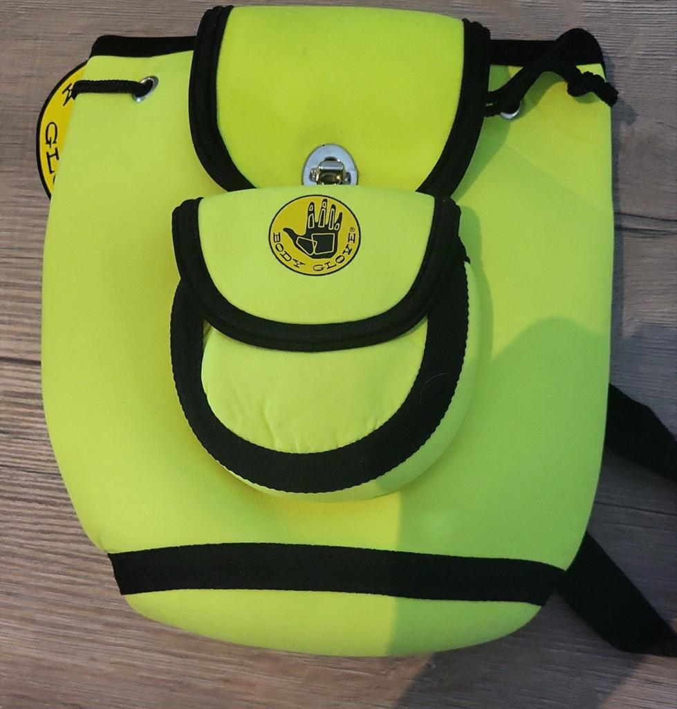 Body Glove Neon Gele Rugzak - Nieuw met labels, Overige merken, Nieuw, Ophalen of Verzenden, Minder dan 25 cm