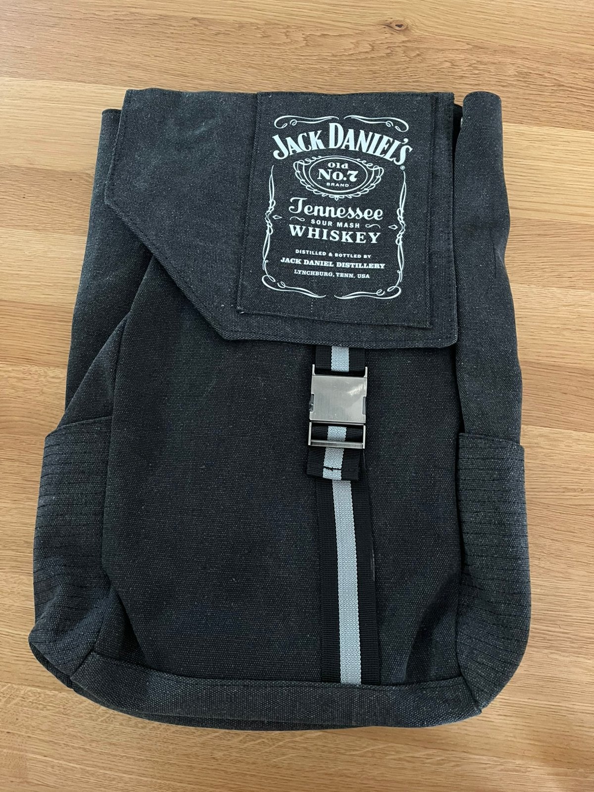 Jack Daniëls - CANVAS rugtas nieuw 30x50 Donkergrijs, Verzenden, 25 tot 40 cm, Nieuw, Overige merken