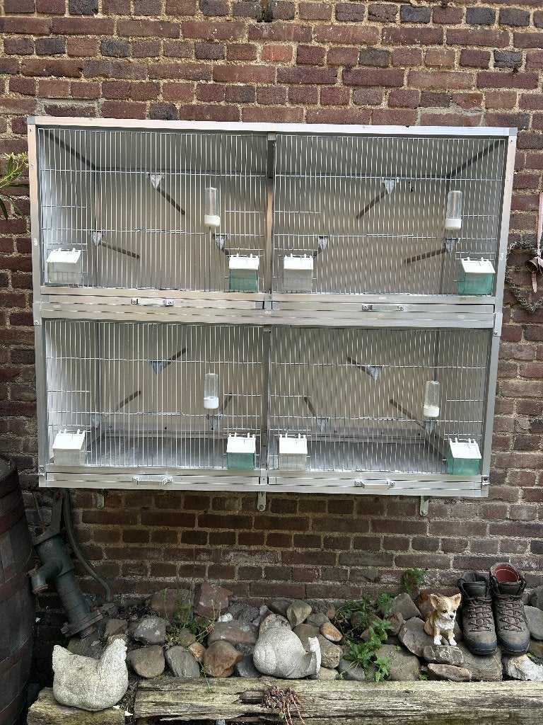 Vogel kweek kooi, Ophalen, Gebruikt, Aluminium, Vogelkooi