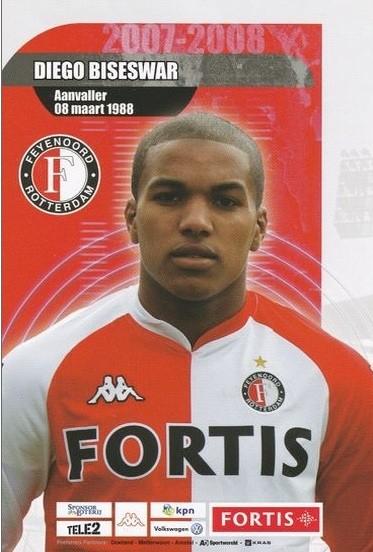Feyenoord spelerskaart 2007/2008, Maat XS of kleiner, Ophalen of Verzenden, Nieuw, Clubaccessoires
