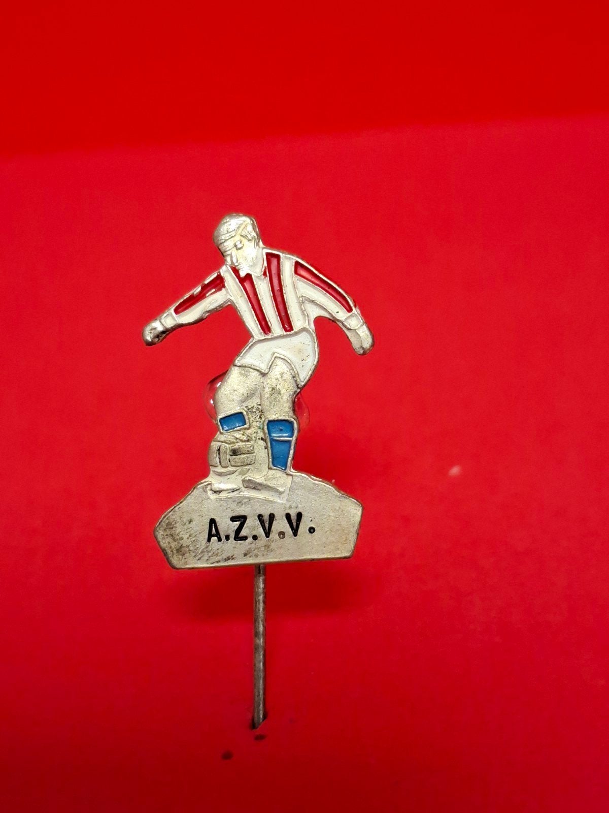 ZILVERVOETJE A.Z.V.V.   voetbal, Ophalen of Verzenden, Gebruikt, Sport