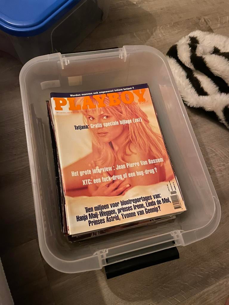 Tijdschriften playboy, penthouse etc. Jaren 1972 t/m 1994, Ophalen, Zo goed als nieuw
