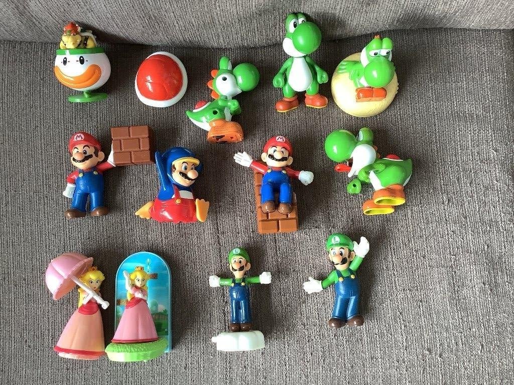 13 verschillende Super Mario McDonalds figuren 1 euro/stuk, Ophalen of Verzenden, Zo goed als nieuw