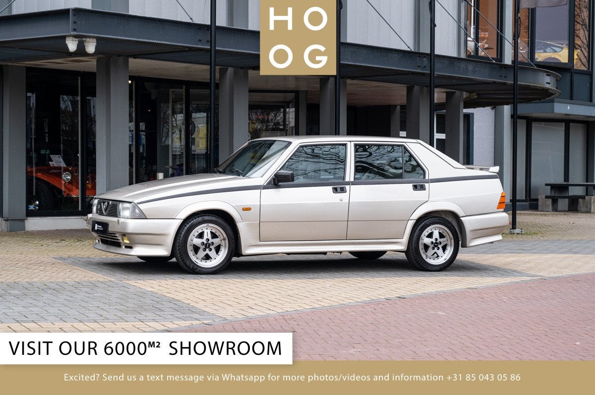Alfa Romeo 75 1.8 Turbo Zender (bj 1988), Auto's, Alfa Romeo, Stof, Gebruikt, 4 cilinders, 150 pk