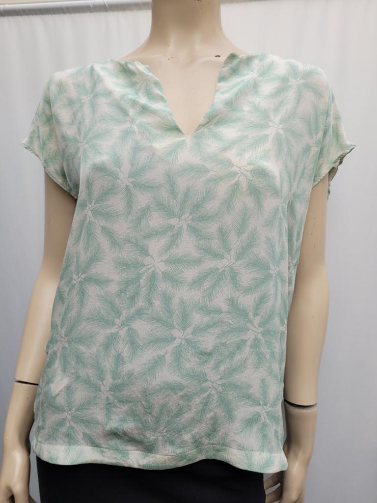 Comptoir des Cottoniers zijde shirt maat 38/M, Maat 38/40 (M), Ophalen of Verzenden, Zo goed als nieuw, Korte mouw