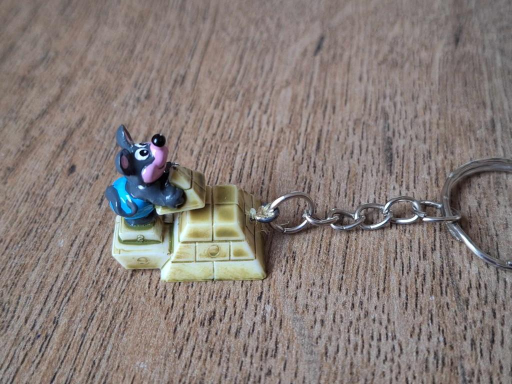 Sleutelhanger : Piramide Muis !!, Info@keycharms.nl, Overige typen, Nieuw, Medemblik